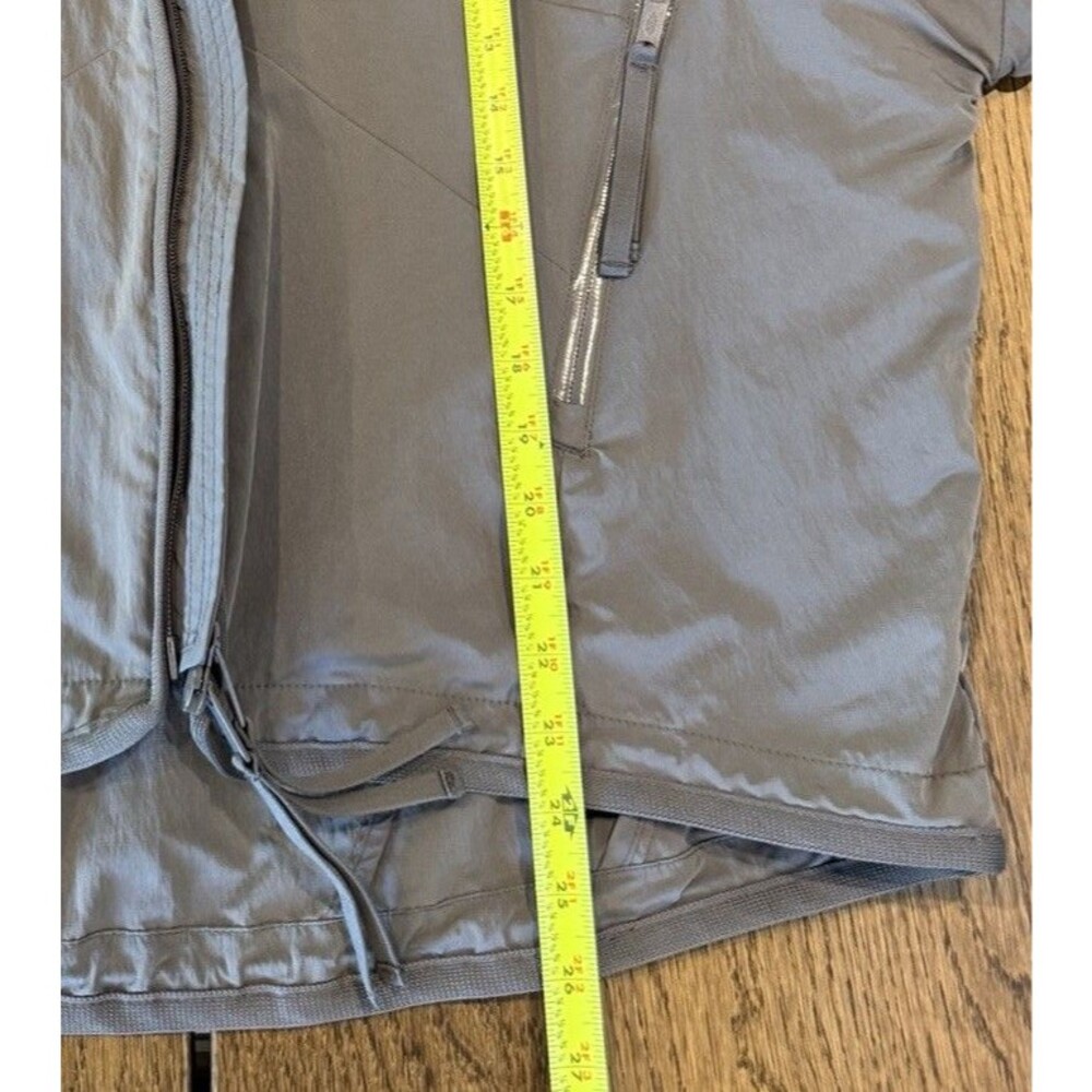 Free People Movement Peace Out Outer Shell Jacket Women’s Size S Gunmetal Gray - Picture 14 of 14